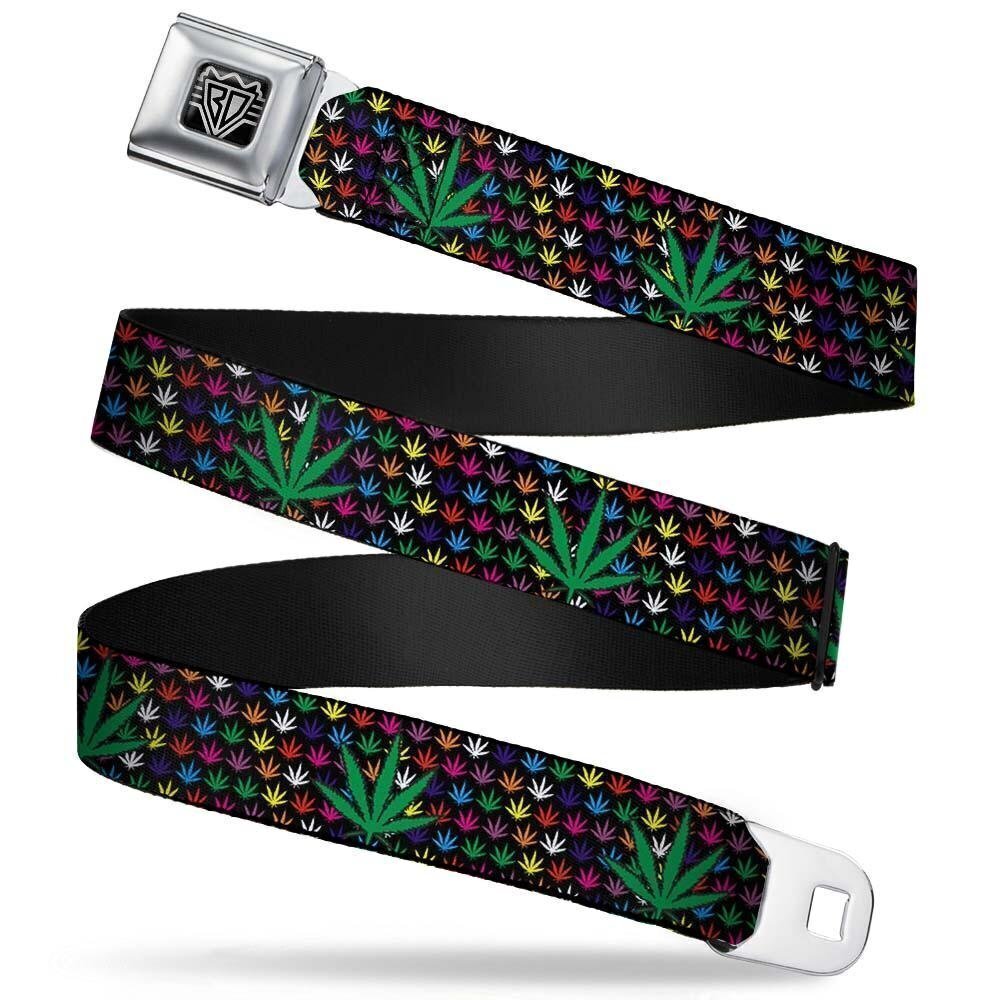 5390 INC. Unisex-Adults Buckle-Down Seatbelt Belt Weed Regular